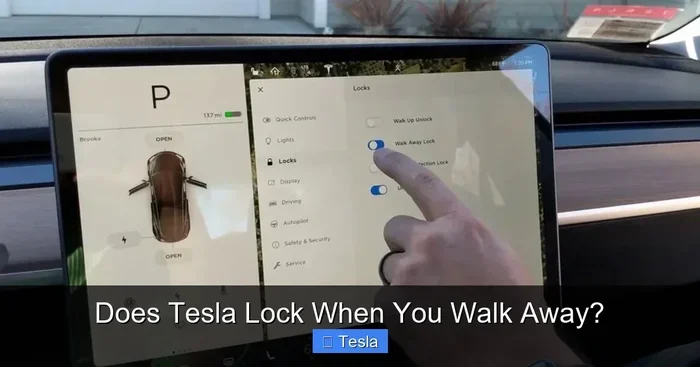 Does Tesla Lock When You Walk Away And How It Works